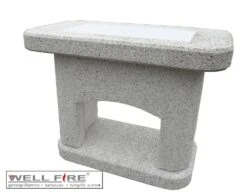 Beistelltisch Für Grillkamin NOVA Weiß -Brunner Grillen Geschaft cc8e963b285f20a4e9bd5445be4d94f0