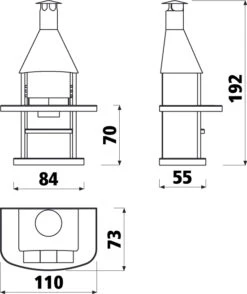 Grillkamin Wellfire AVANTA Mit Edelstahlhaube -Brunner Grillen Geschaft cc9557a97b7efbd3e19369b9216d5178