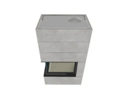 Kaminbausatz Brunner Systemkamin BSK 03 Eck Kamin Rechts Schiebetür, 12 KW -Brunner Grillen Geschaft cd2df9941f0dbf940bc6690a4c9b8263