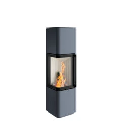 Kaminofen Spartherm CUBO L, 5,9 KW 13 Kaminofen Spartherm CUBO L, 5,9 KW -Brunner Grillen Geschaft cubo l graublau feuer