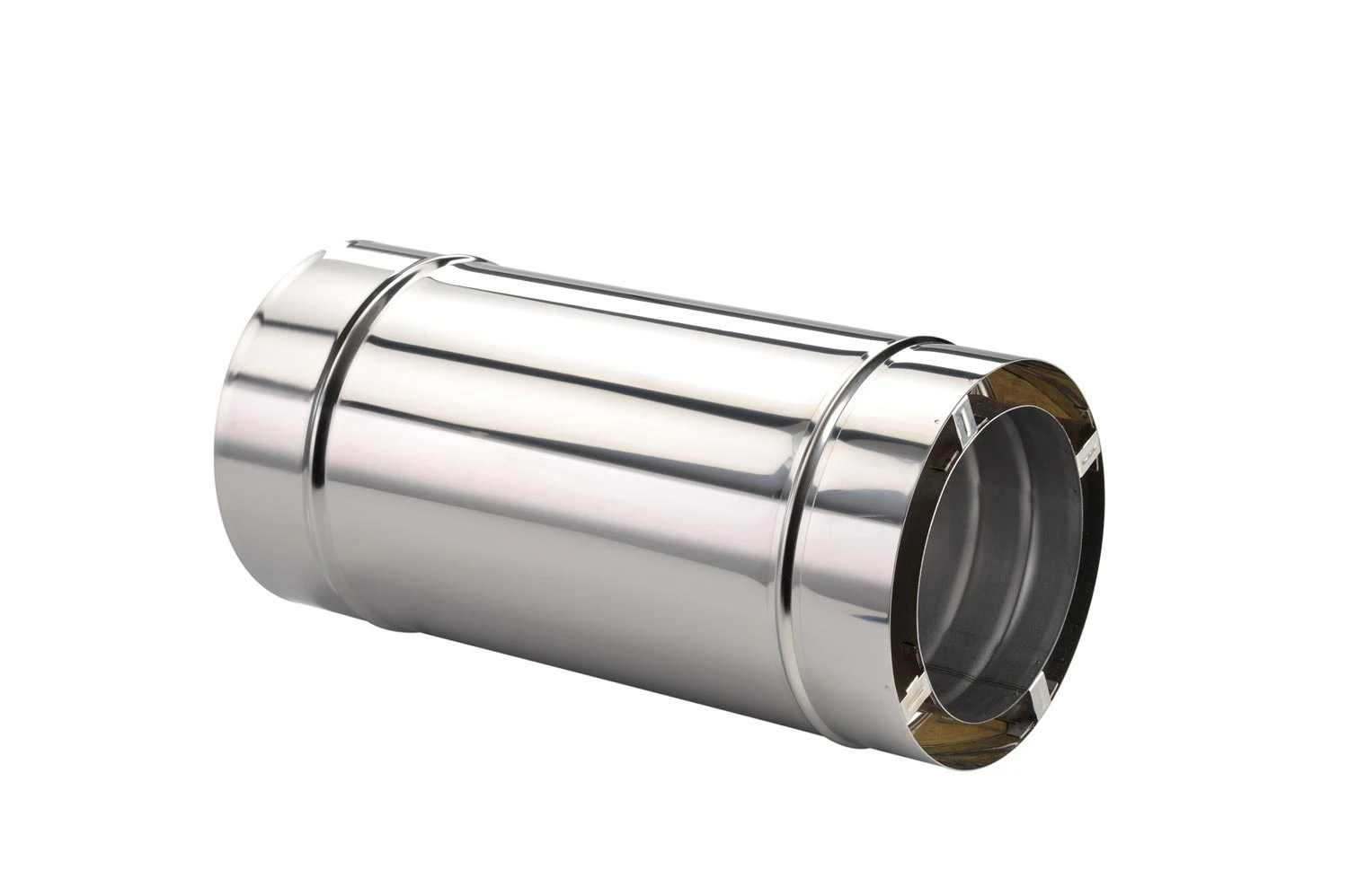 Längenausgleichsrohr 420-620 Mm Doppelwandig - Eka Chromos D 25 4 Längenausgleichsrohr 420-620 Mm Doppelwandig - Eka Chromos D 25 – Bild 2