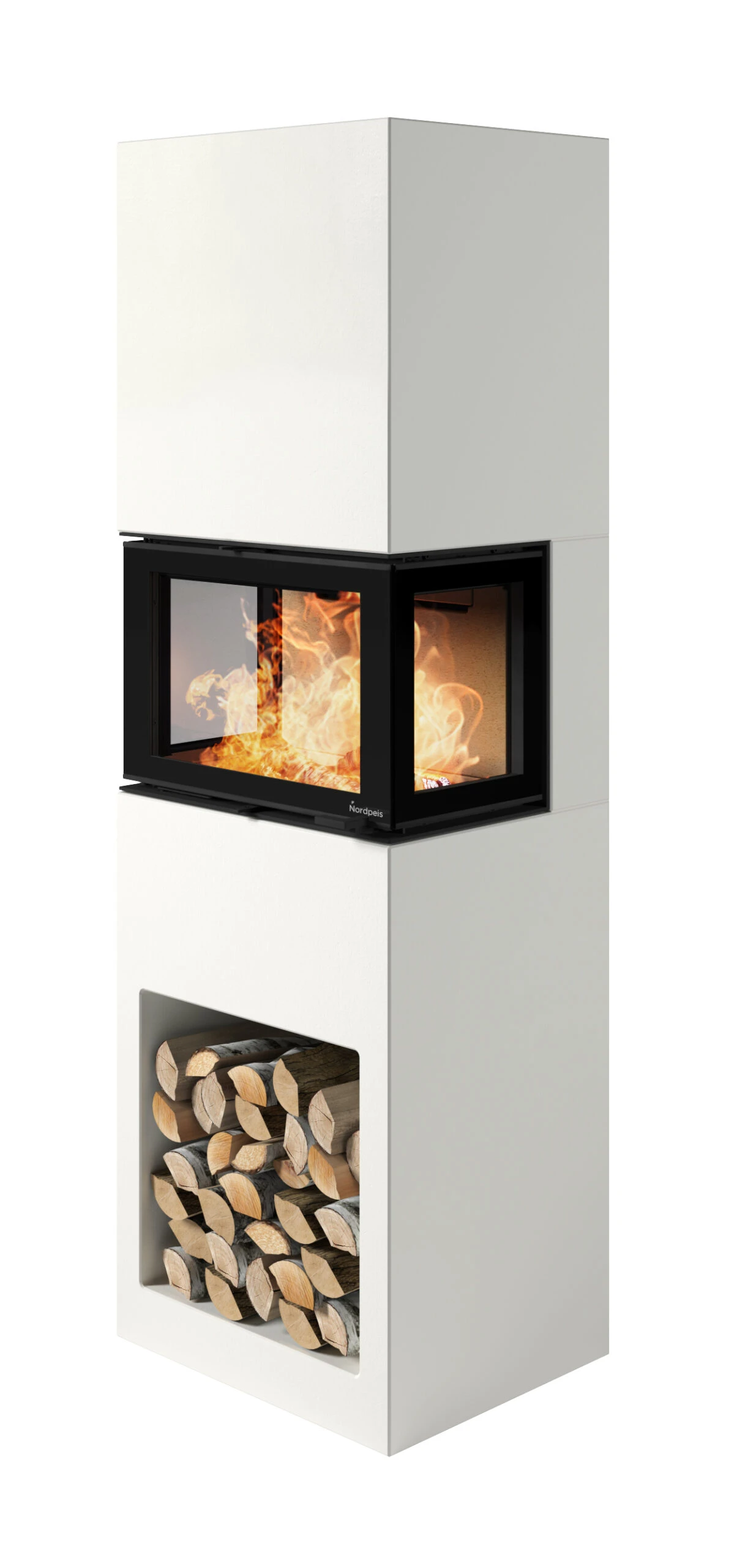 Kaminbausatz Nordpeis PRAHA N-21, 6 KW 4 Kaminbausatz Nordpeis PRAHA N-21, 6 KW – Bild 2