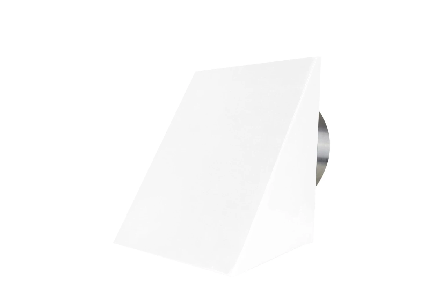 Außenluftgitter 23 X 23 Cm Mit Haube, Weiß 4 Außenluftgitter 23 X 23 Cm Mit Haube, Weiß – Bild 2