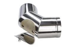 Schornstein Winkel 90° Mit Prüföffnung Doppelwandig - Eka Cosmos D 25 -Brunner Grillen Geschaft fd1a2d0ab489a26871543d3f71bce1f6