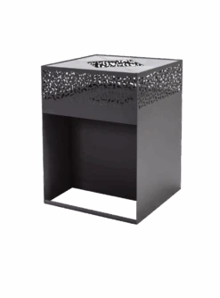 Feuerkorb Mit Grillplatte Feu Du Jardin CUBE 1000 Mit Holzfach, Schwarz -Brunner Grillen Geschaft fe86a446f2e8d5879aa89809a2c0626a