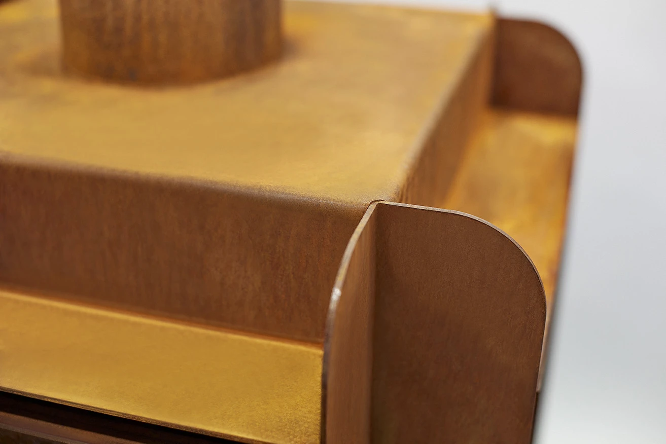 Terrassenkamin Cortenstahl RB73 FENNEK 80 6 Terrassenkamin Cortenstahl RB73 FENNEK 80 – Bild 4