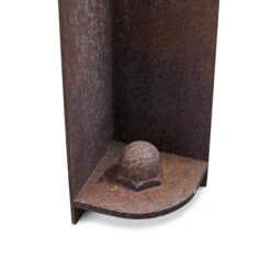 Terrassenkamin Cortenstahl RB73 FENNEK 50 -Brunner Grillen Geschaft fennek detail 2 1