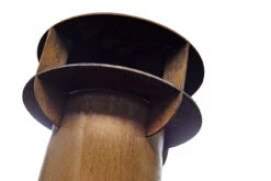 Terrassenkamin Cortenstahl RB73 FENNEK 80 20 Terrassenkamin Cortenstahl RB73 FENNEK 80 -Brunner Grillen Geschaft fennek detail