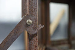 Terrassenkamin Cortenstahl RB73 FENNEK 50 -Brunner Grillen Geschaft fennek detail 3 1