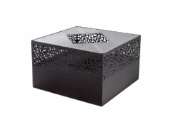 Feuerkorb Mit Grillplatte Feu Du Jardin CUBE 500 Inkl. Grillrost, Schwarz