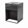 Feuerkorb Mit Grillplatte Feu Du Jardin CUBE 1000 Mit Holzfach, Schwarz 2 Feuerkorb Mit Grillplatte Feu Du Jardin CUBE 1000 Mit Holzfach, Schwarz -Brunner Grillen Geschaft feu du jardin cube 757x1024 1