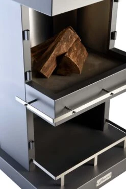 Grillkamin Edelstahl Firestar CUBE CLASSIC -Brunner Grillen Geschaft firestar cube detailjas 0348