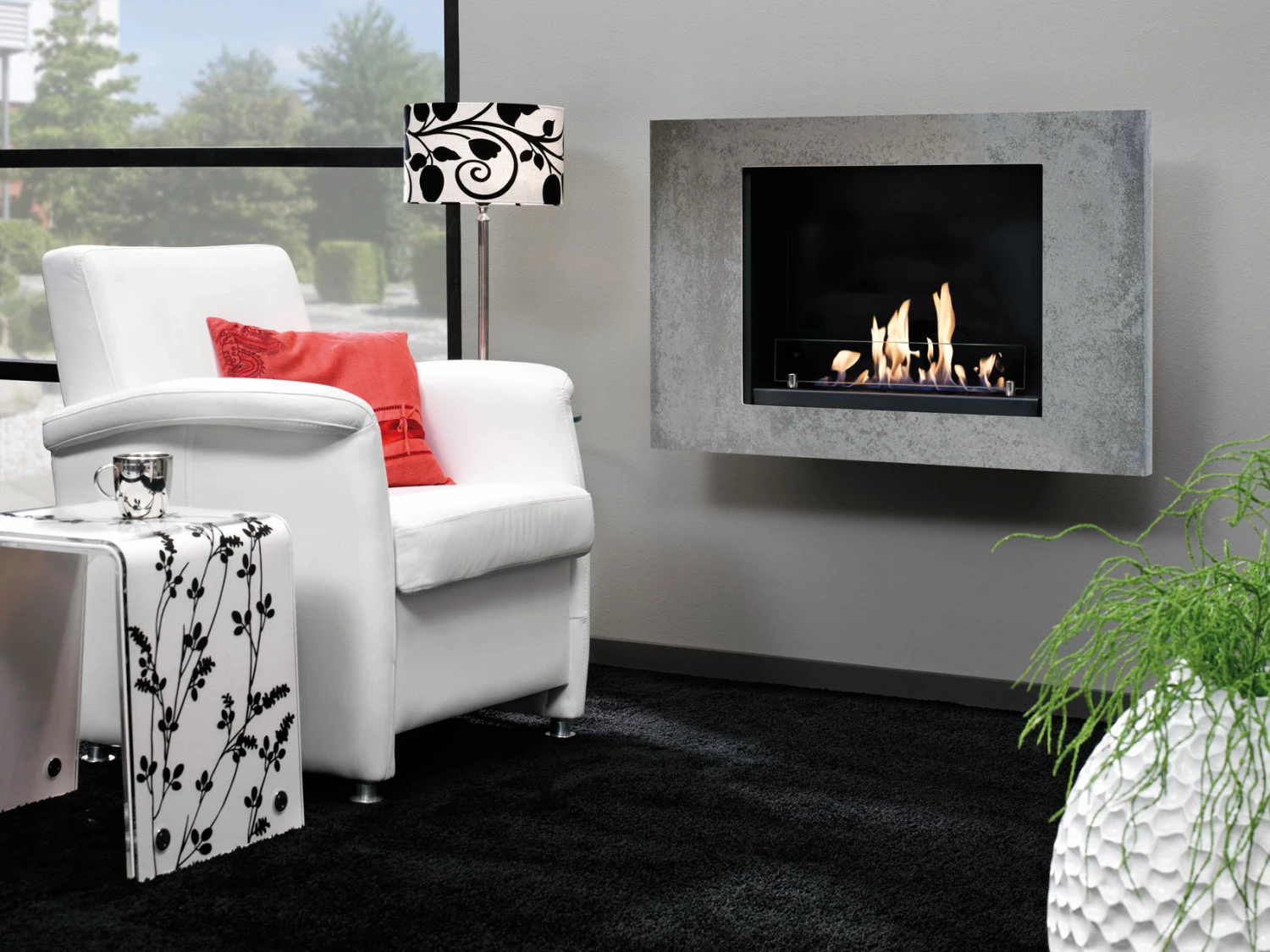 Ethanol Wandkamin Xaralyn GOYA 3 Ethanol Wandkamin Xaralyn GOYA