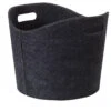Holzkorb Filz Rund Ø 39 X 31 Cm, Anthrazit -Brunner Grillen Geschaft holzkorv filzz1dpwkghoqgfl