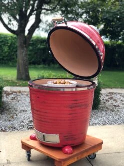 Holzkohlegrill Kamado B10 Art Nippon -Brunner Grillen Geschaft img 8306