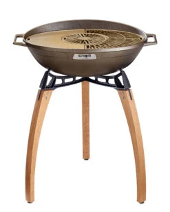 IGNIUM TARAN Classic -Brunner Grillen Geschaft jpeg taran classic design holzkohlegrill mit gussplatte frontal 2 hersteller ignium