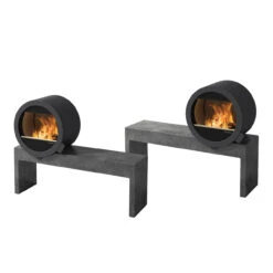 Kaminofen Nordpeis ME Bank 5,8 KW Schwarz -Brunner Grillen Geschaft me bank standard 01 0z6nsff5xyv1k2