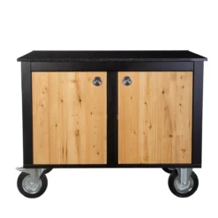 Der Merklinger Outdoor Modul "Anton" (2 Türen M. Ablage) -Brunner Grillen Geschaft merklinger holzbackofen grill pizzaofen brotbackofen mobiler seitentisch granit turen ablage jpg