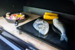 Der Merklinger Feuerplatte 1200 -Brunner Grillen Geschaft merklinger holzbackofen grill pizzaofen brotbackofen feuerplatte3 jpg