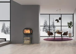 Kaminofen Nordpeis ME Glas 5,8 KW Schwarz -Brunner Grillen Geschaft nordpeis kaminofen me glas ambiente 0t8osmrddwl7xv