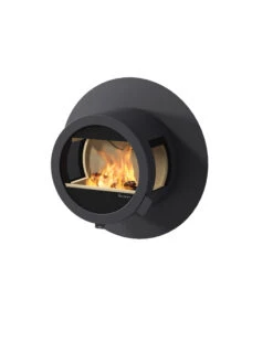 Kaminofen Nordpeis ME Wand 5,8 KW Schwarz -Brunner Grillen Geschaft nordpeis kaminofen me wand mit seitenglas hitzeschutz 0114ijie2whaut