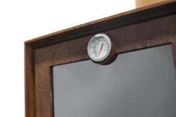 Terrassenkamin Cortenstahl RB73 QUERCUS -Brunner Grillen Geschaft quercus detail 01