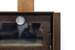 Terrassenkamin Cortenstahl RB73 QUERCUS -Brunner Grillen Geschaft quercus detail 5