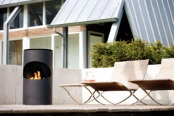 Ethanol Kamin Xaralyn SILO -Brunner Grillen Geschaft silo bio burner outdoor klein
