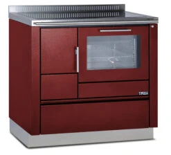 Holzherd Greithwald Tyrola TRA 80, 7 KW -Brunner Grillen Geschaft tr a90 bordeauxlrohebe7nlh91