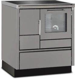 Holzherd Greithwald Tyrola TRB 75, 7 KW -Brunner Grillen Geschaft tr b75 edelstahl