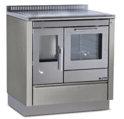 Holzherd Greithwald Tyrola TRC 80, 8 KW -Brunner Grillen Geschaft tr c80 edelstahl