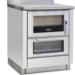 Holzherd Greithwald Tyrola TRF 80, 7 KW -Brunner Grillen Geschaft trf 80 edelstahl